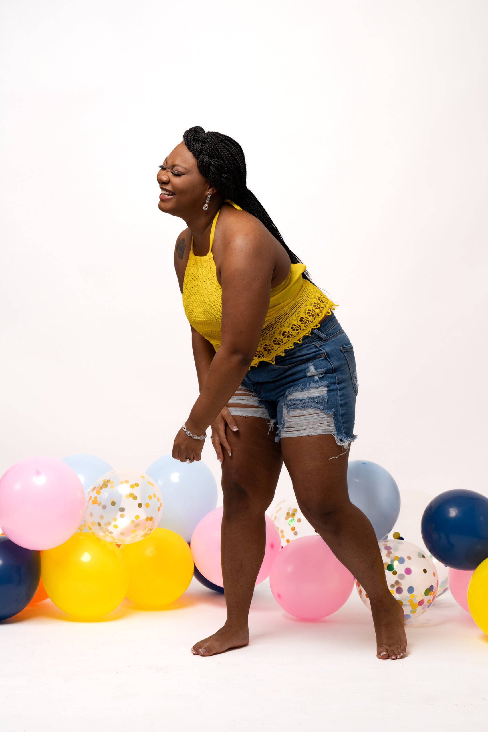 Birthday photography booking page image by True Essence Photography in Greenville NC