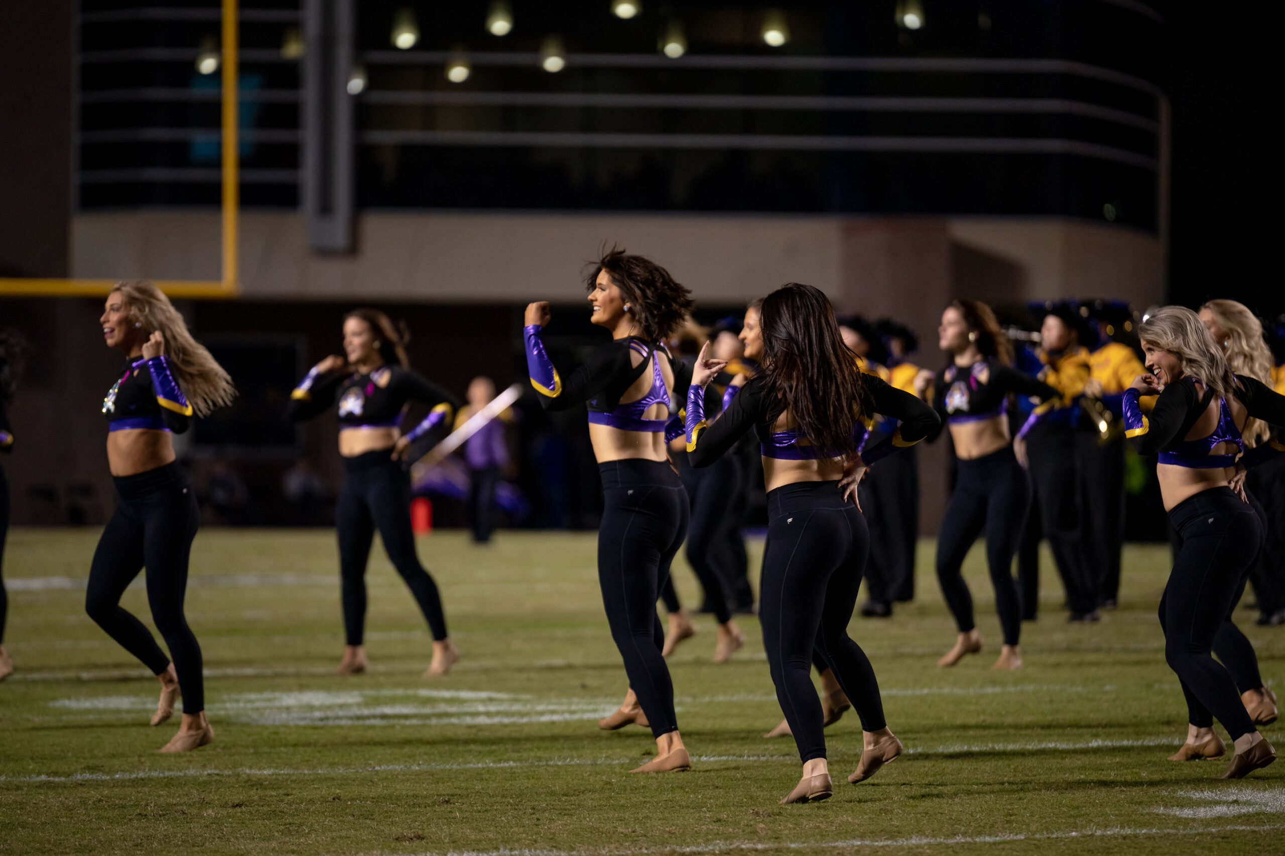 My First ECU College Football Photography Assignment 187 ECU players running onto the field