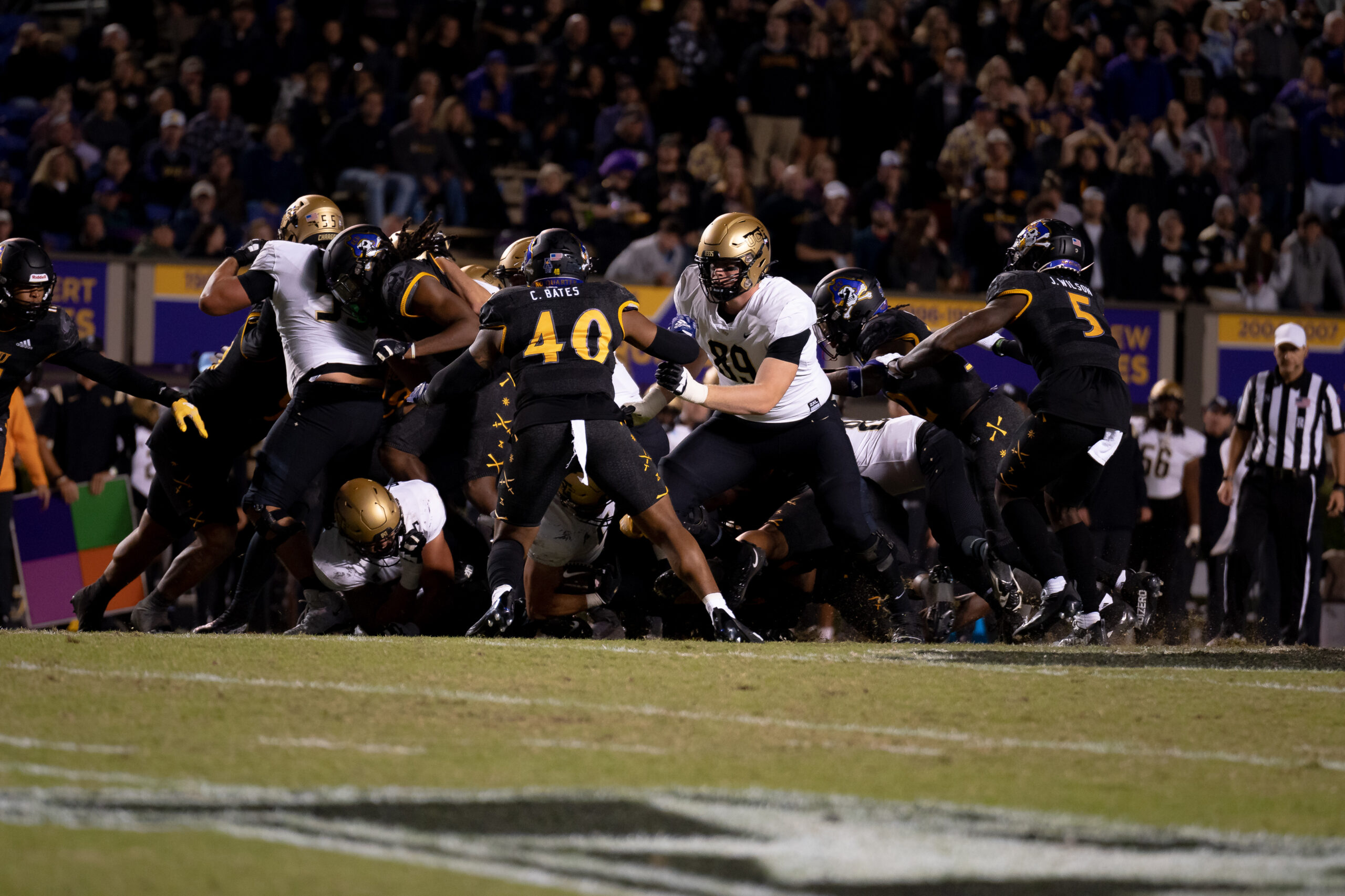 My First ECU College Football Photography Assignment 46 ECU defenders closing in on the quarterback