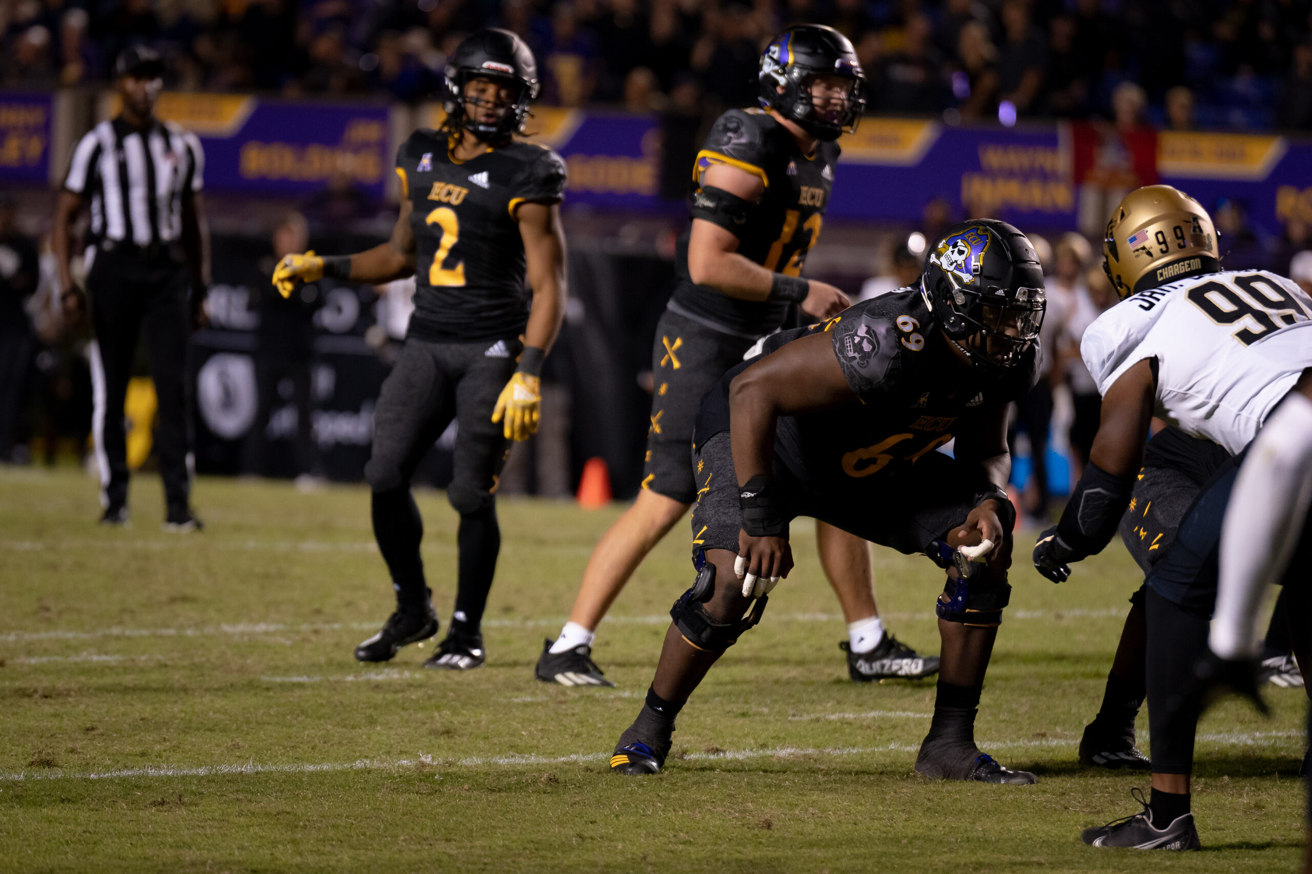 My First ECU College Football Photography Assignment 208 Defenders converging on a UCF runner